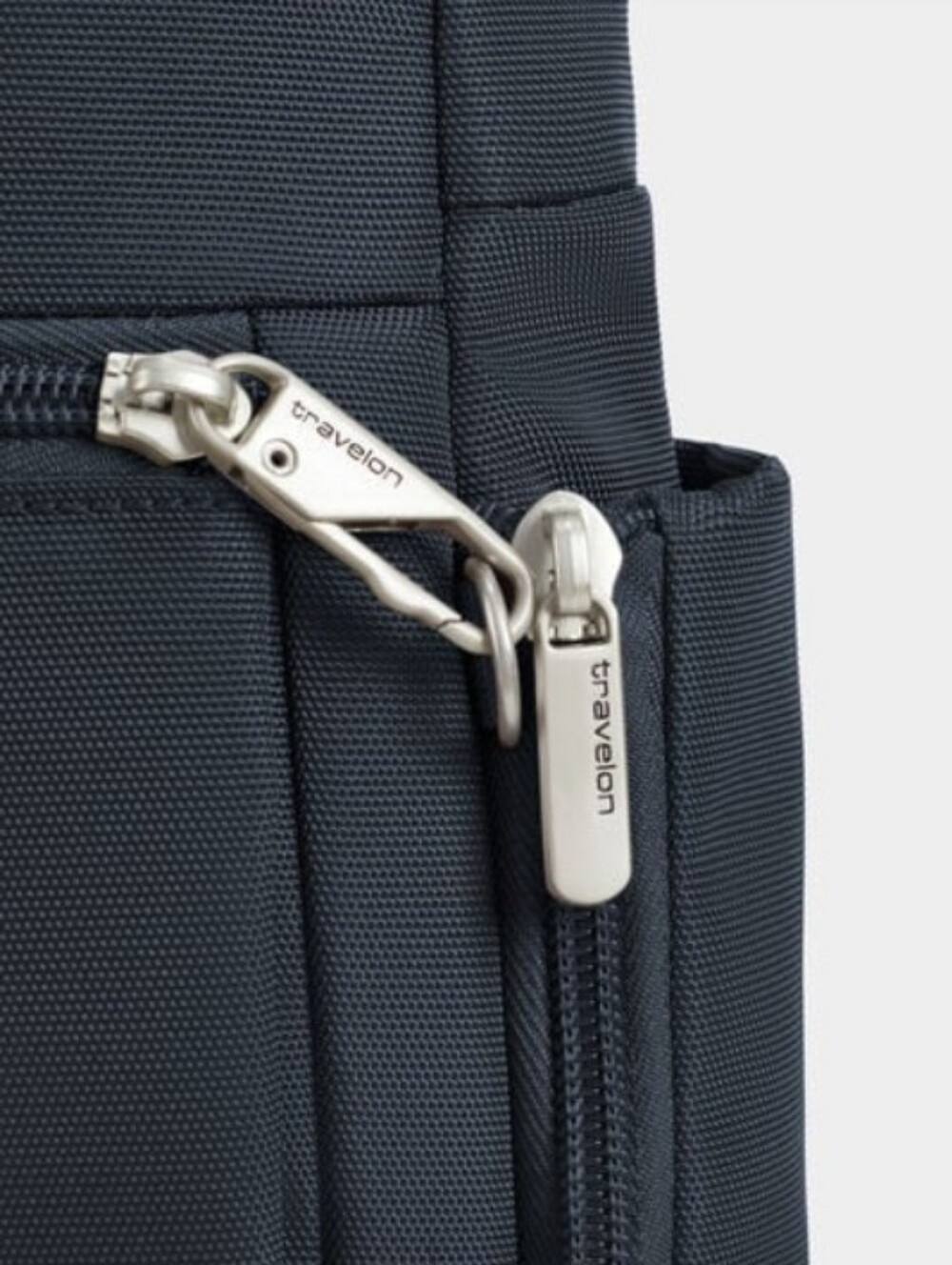 New RFID Travelon Anti-Theft Classic Navy Blue Safety Lock Everywhere Travel Bag - Picture 2 of 11